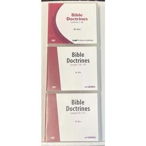 Abeka DVD Disc Set Mr Birx Bible Doctrines Lessons 1-170 Home Learning
